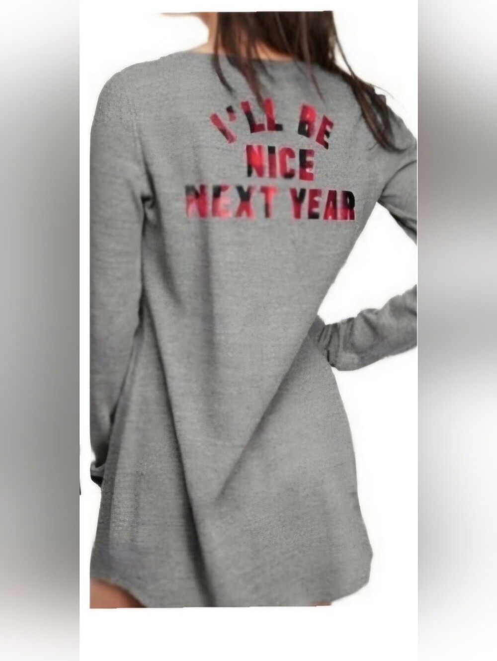 Victoria’s Secret PINK Christmas Sleep Shirt Medium